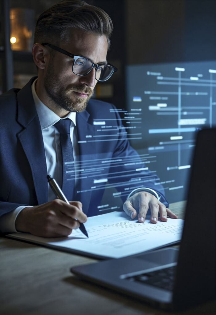 futuristic technology concept